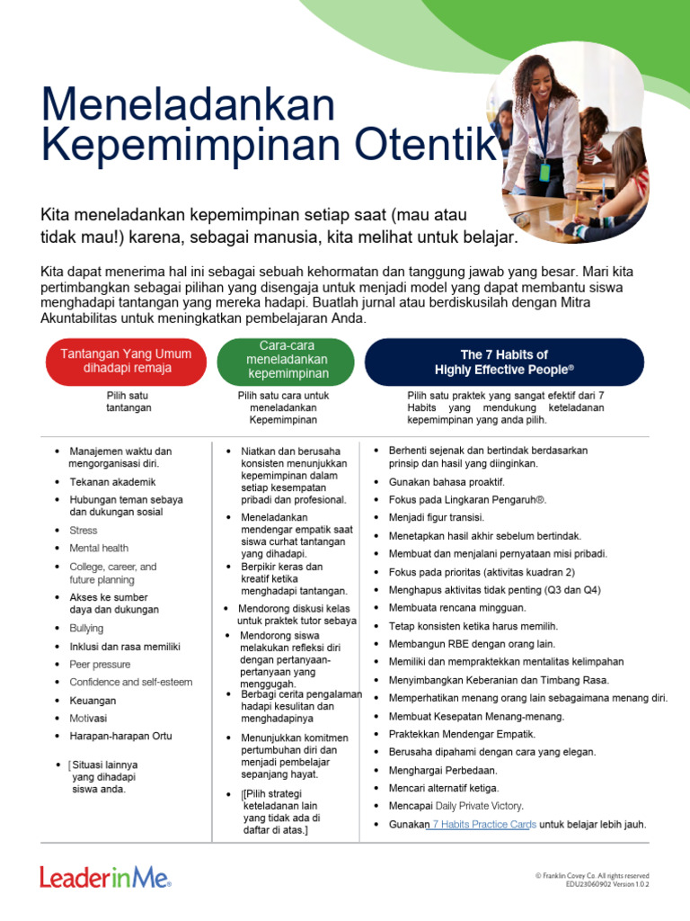 Modeling Authentic Leadership | PDF