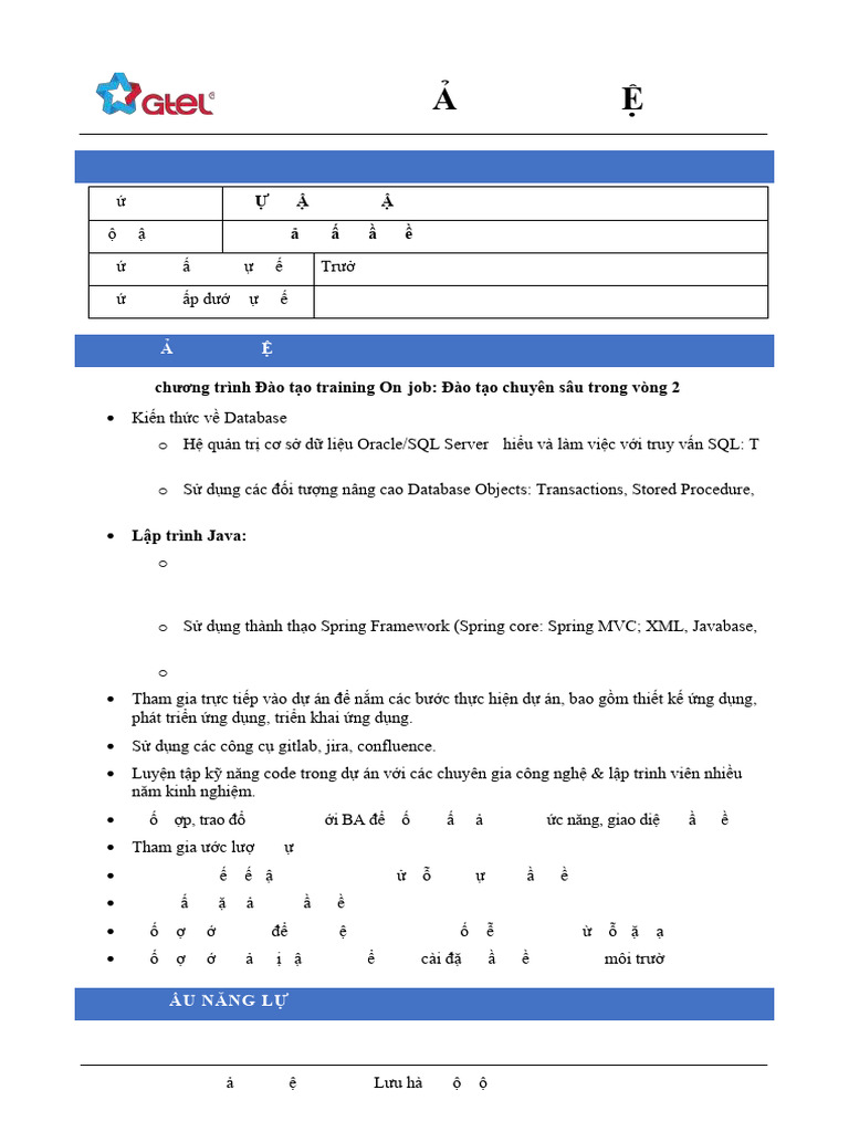 JD - TTS Dev | PDF
