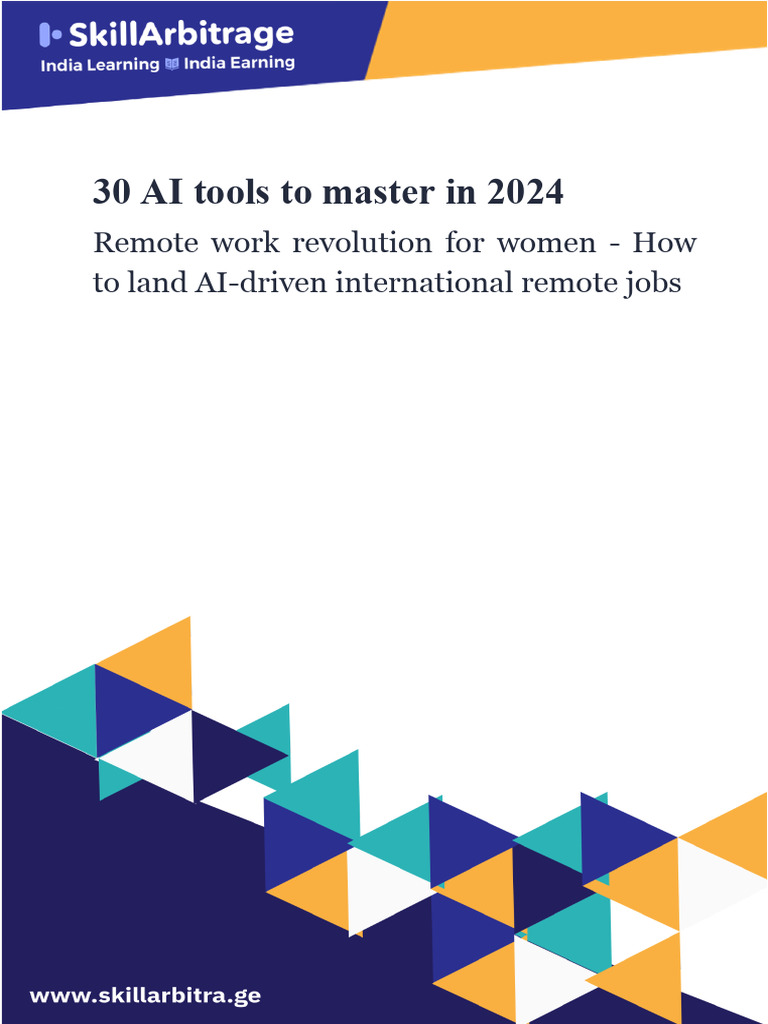 30 Ai Tool | PDF | Editing | Artificial Intelligence