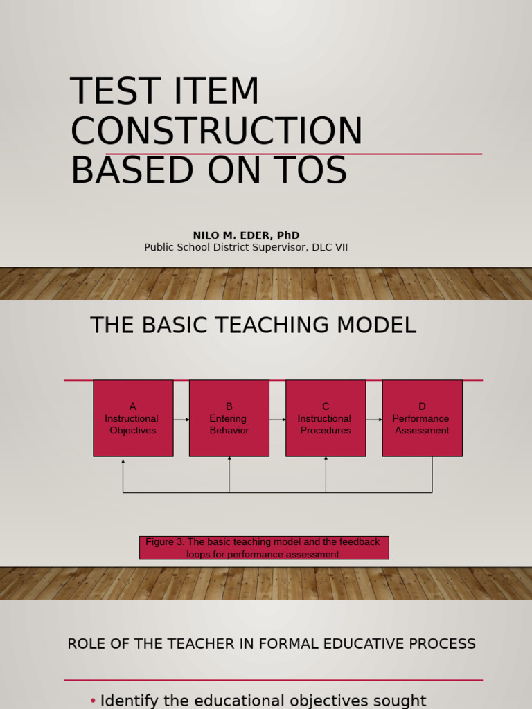 Test Item Construction Framework | PDF | Multiple Choice | Validity ...