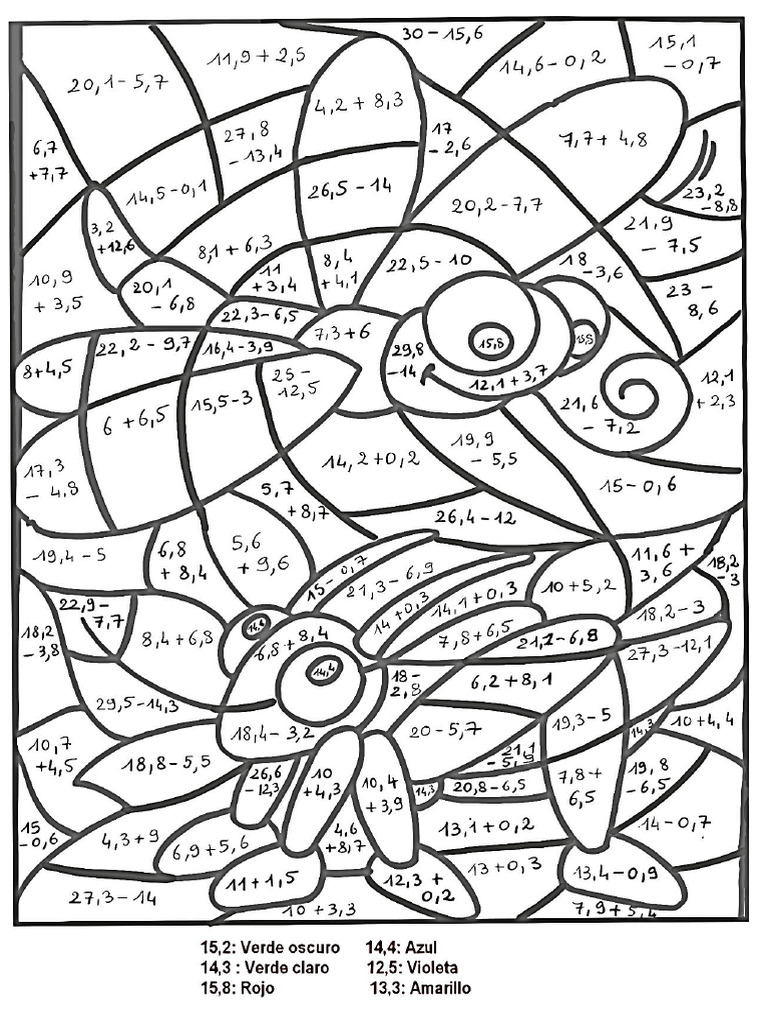 ficha-colorear-decimales-pdf