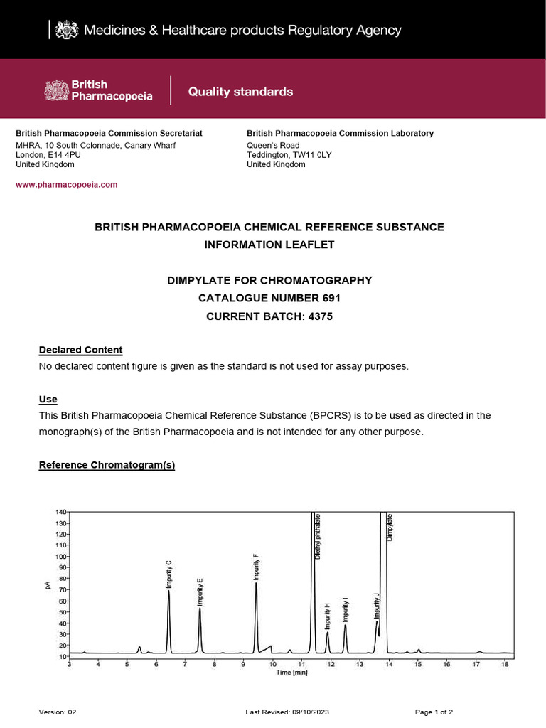 BPCRS-Leaflet Cat-691 BPCRS4375 2 | PDF | Chromatography | Laboratories