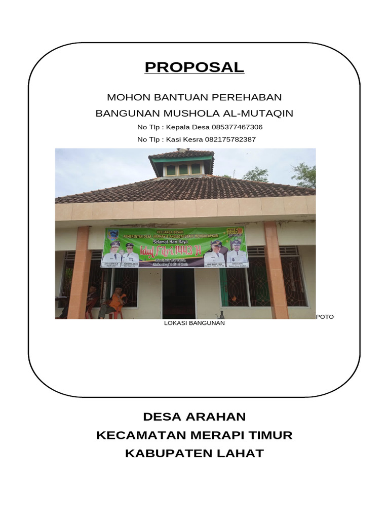 COVER proposal MUSOLA ALMUTAQIN | PDF