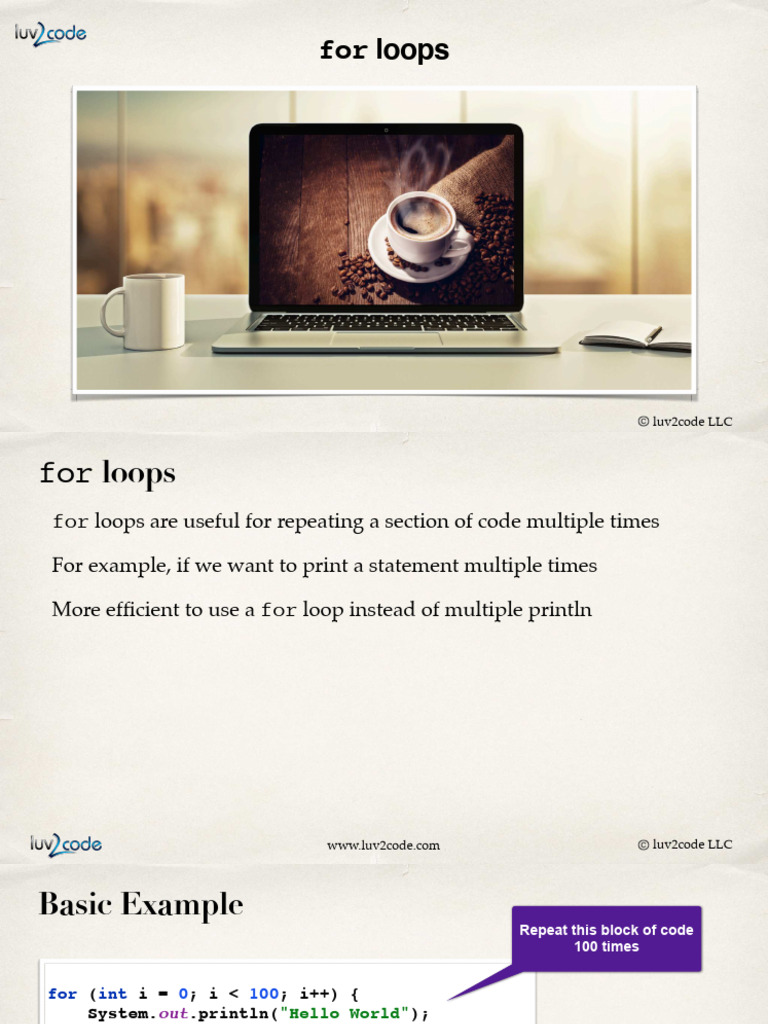 Section 03 Loops | PDF | Computer Programming | Control Flow