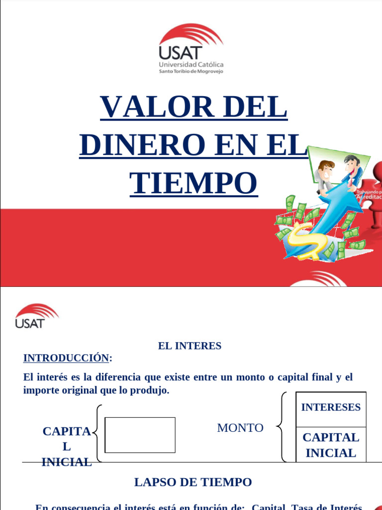 Interés y Valor del Dinero en el Tiempo | PDF | Bolsa | Tasa interna de ...