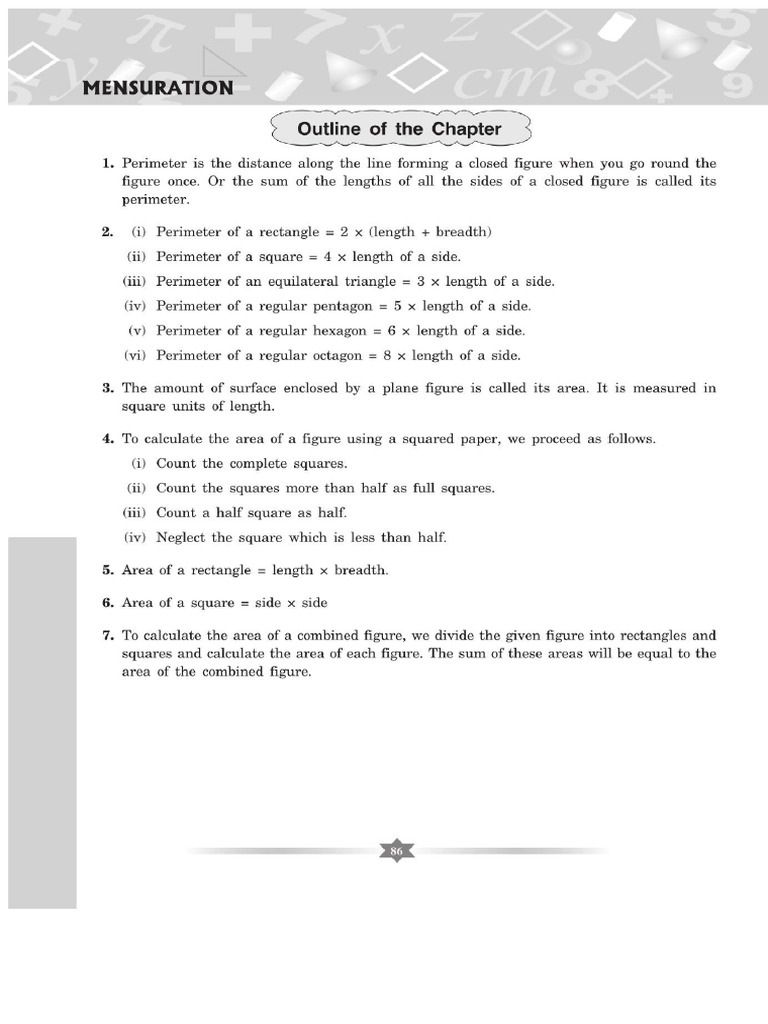 Mensuration | PDF