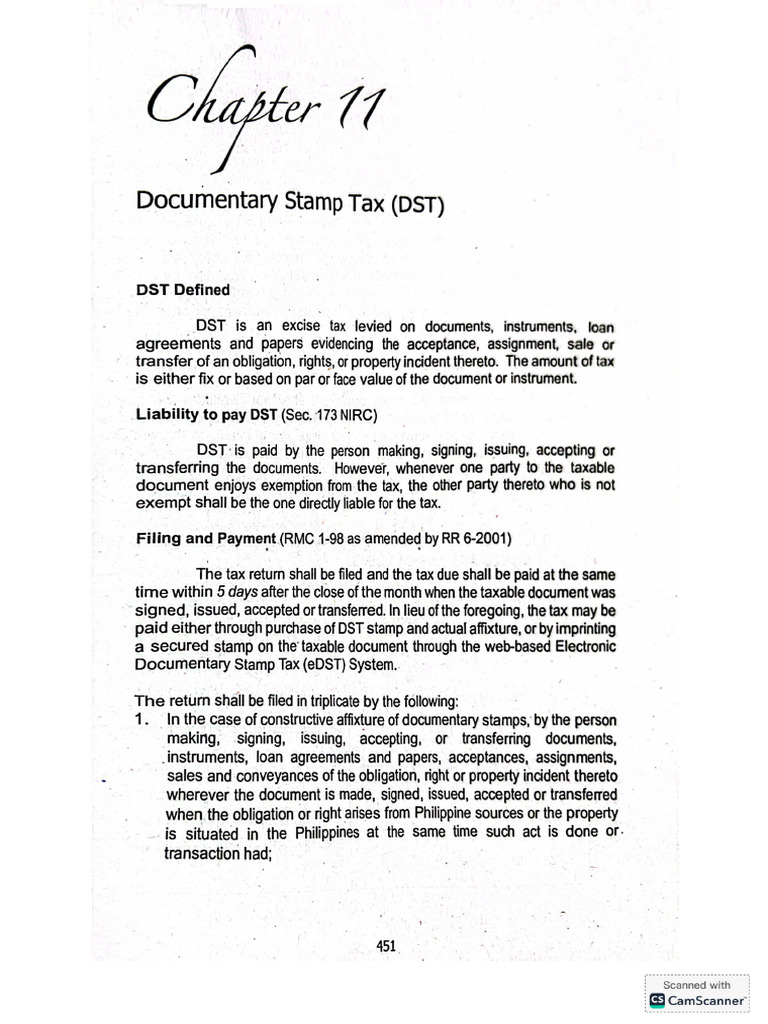 Documentary Stamp Tax | PDF
