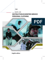 UD 6-81-2 (E) Instruction in Winter Service Personel Clothing