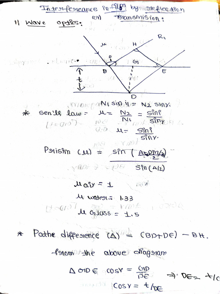 Physics Notes | PDF