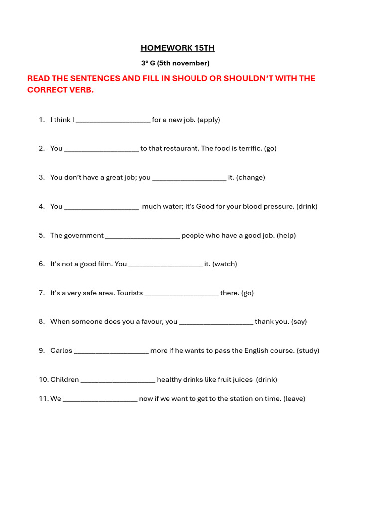 Should or Shouldn't Exercise | PDF