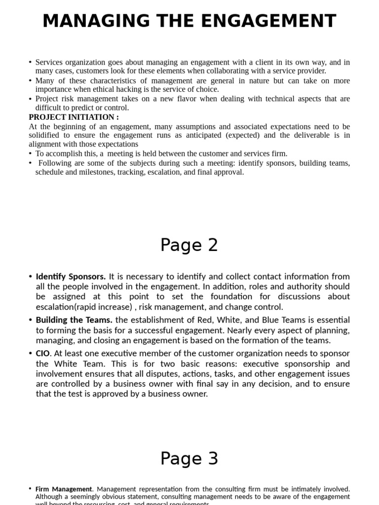 Effective Client Engagement Management | PDF | Cognition