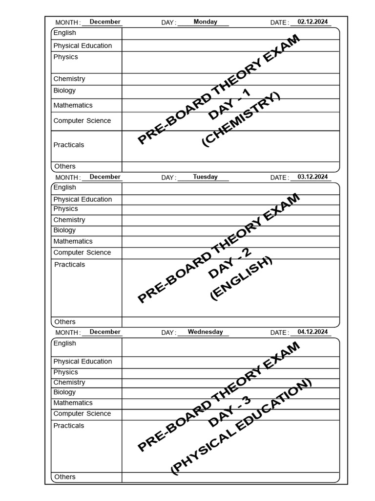 Daily Lesson Plan XII - Science (DECEMBER) - 2024 | PDF | Observation ...
