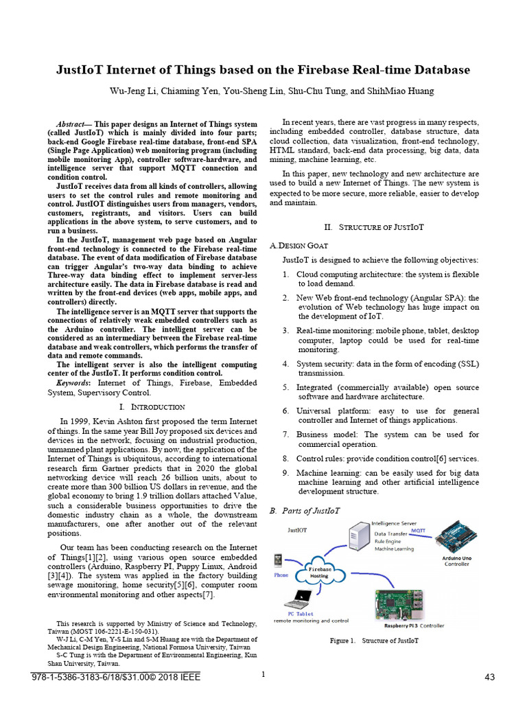 Firebase 2 Pdf Internet Of Things World Wide Web