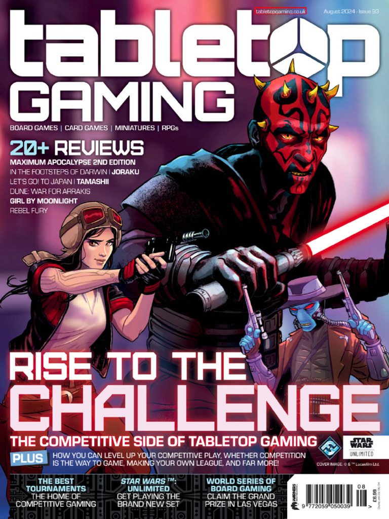 August 2024 Tabletop Gaming Issue | PDF | Dungeons & Dragons | Star Wars