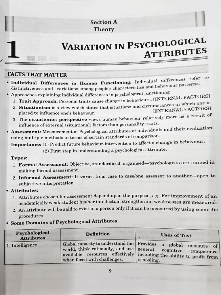 Psychology Chapter 1 | PDF