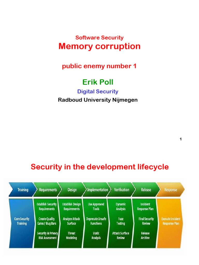 Understanding Memory Corruption Risks | PDF | Pointer (Computer ...