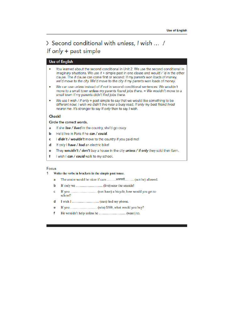Pre Oc 12 Grammar Practice PDF | PDF