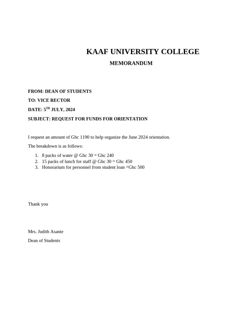 Orientation Notice | PDF