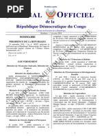 Nouveau barème SMIG en RDC 2025 | PDF