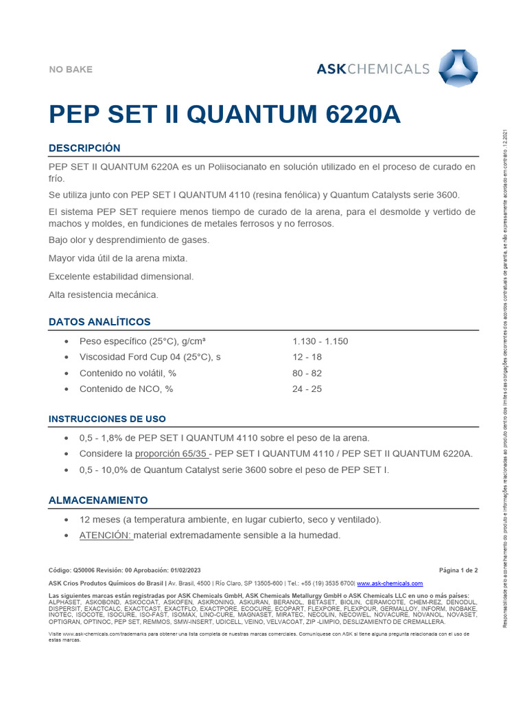 Aconsejamiento sobre PEP SET II QUANTUM 6220A | PDF | Materiales