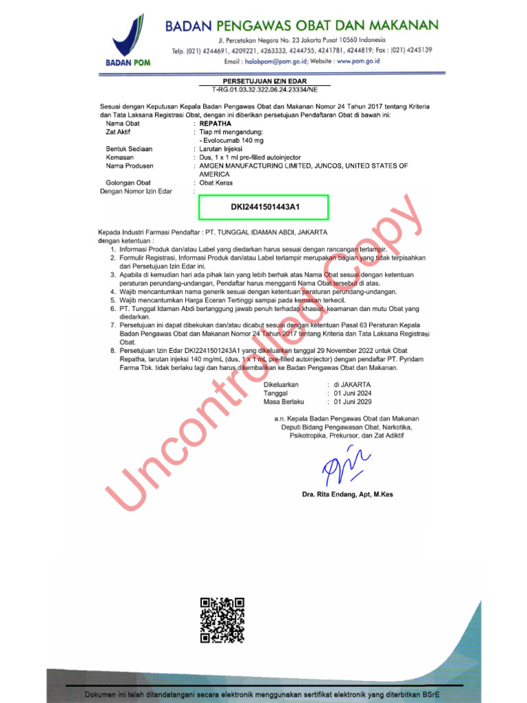 Nie Repatha | PDF