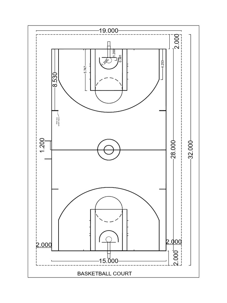 Basketboll Court Layout | PDF