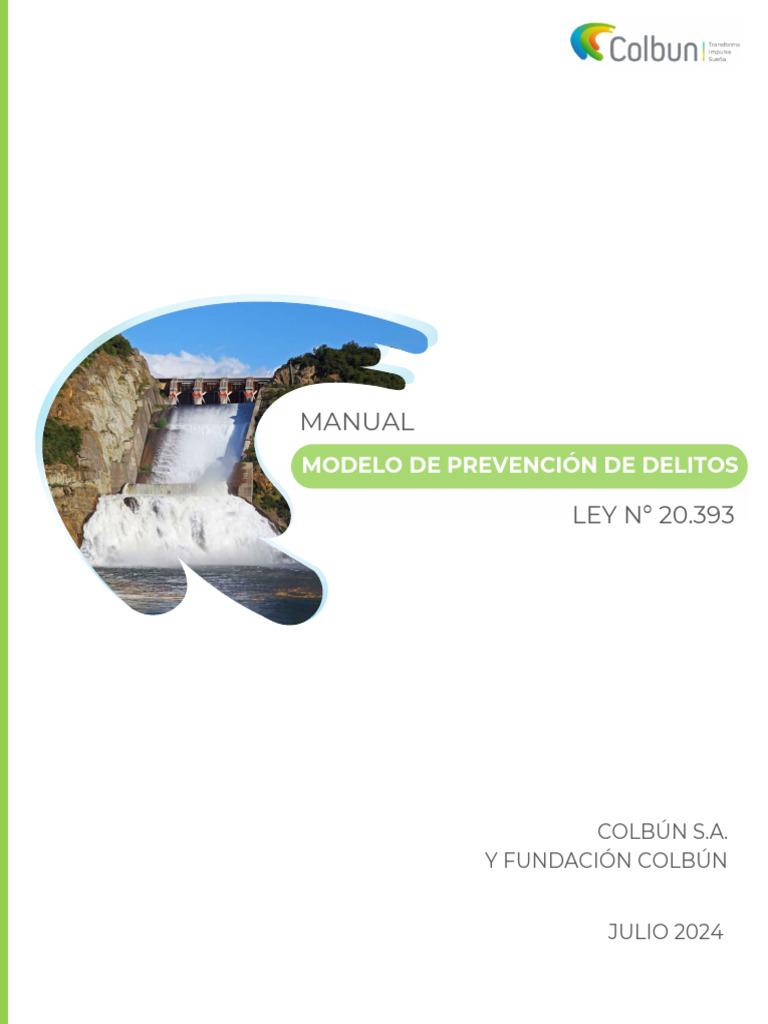 Modelo de Prevención de Delitos Colbún S.A. | PDF | Auditoría