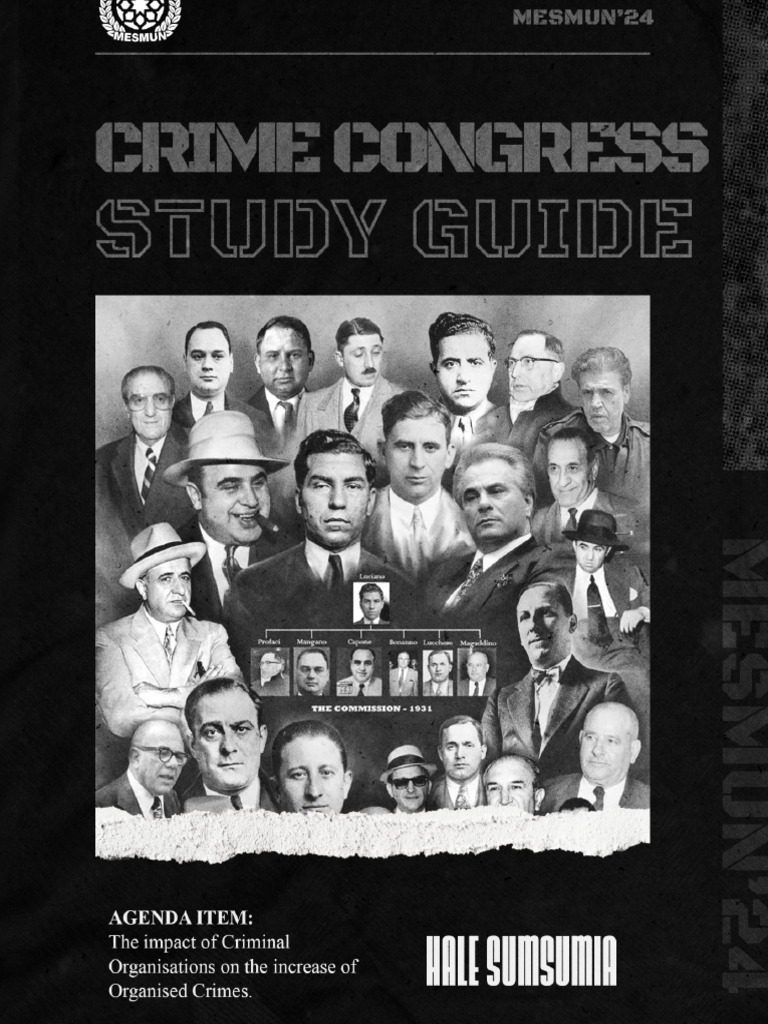 Crime Congress Study Guide | PDF | Organized Crime | Cybercrime