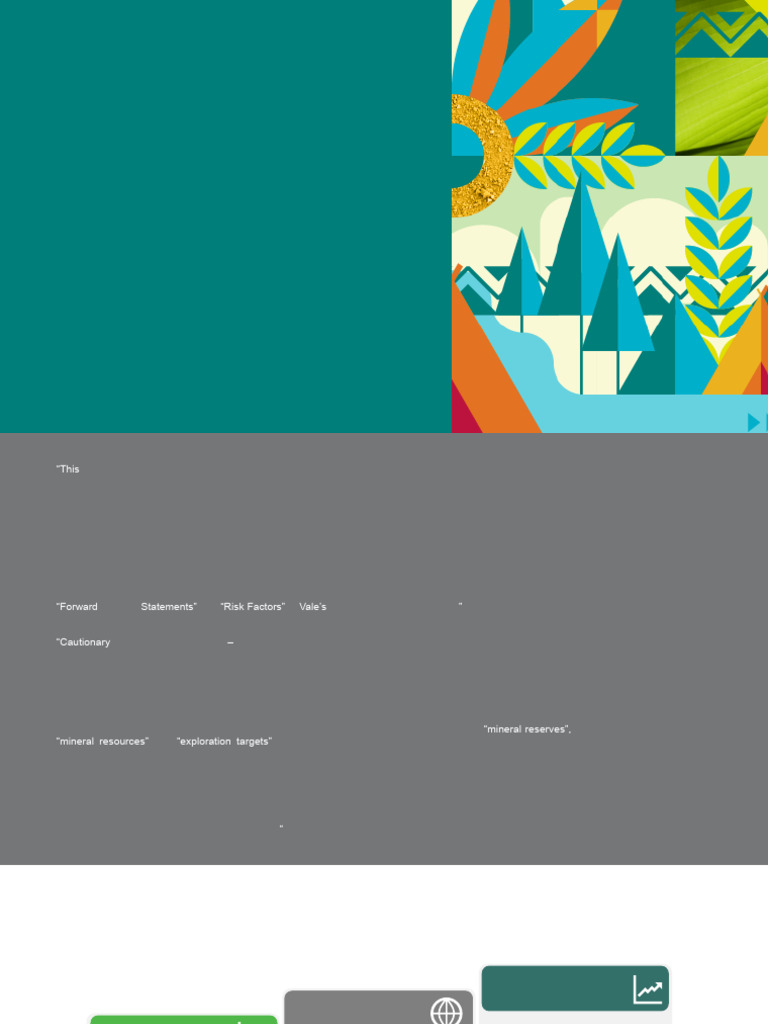 Vale's Risk Management and Safety Focus | PDF | Regulation S K | Mining