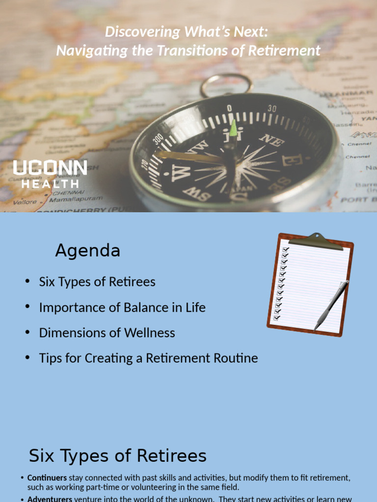 Retirement Transitions and Wellness Guide | PDF | Social Psychology ...