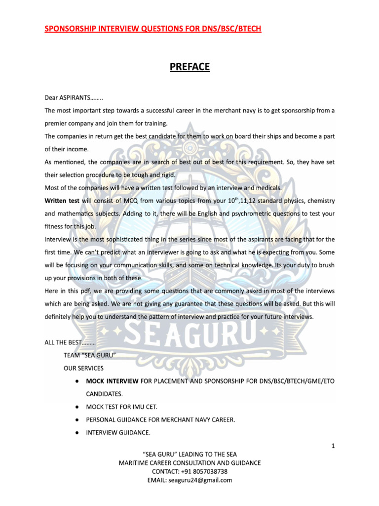 150 Interview Questions | PDF