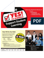 VoteYesCVSchools Postcard2012