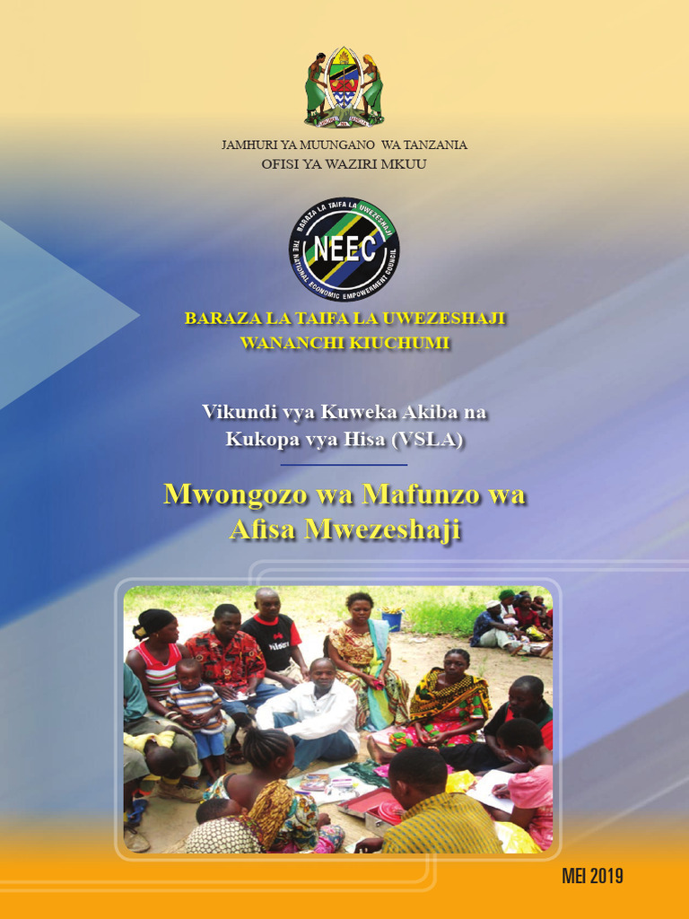 Mwongozo Wa VSLA | PDF