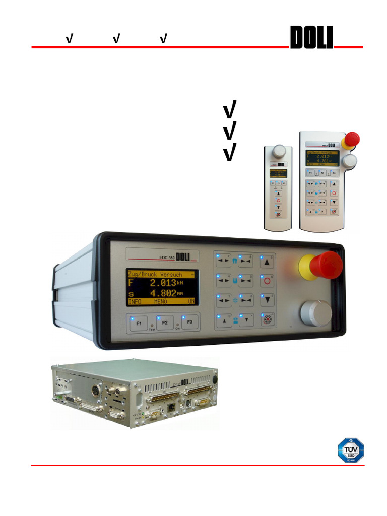 DOLI EDC Series Controller Overview | PDF | Analog To Digital Converter ...
