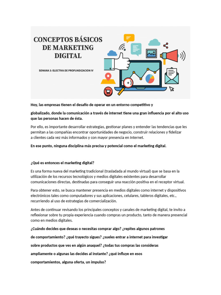 Estrategias Clave de Marketing Digital | PDF | Marketing | Publicidad ...