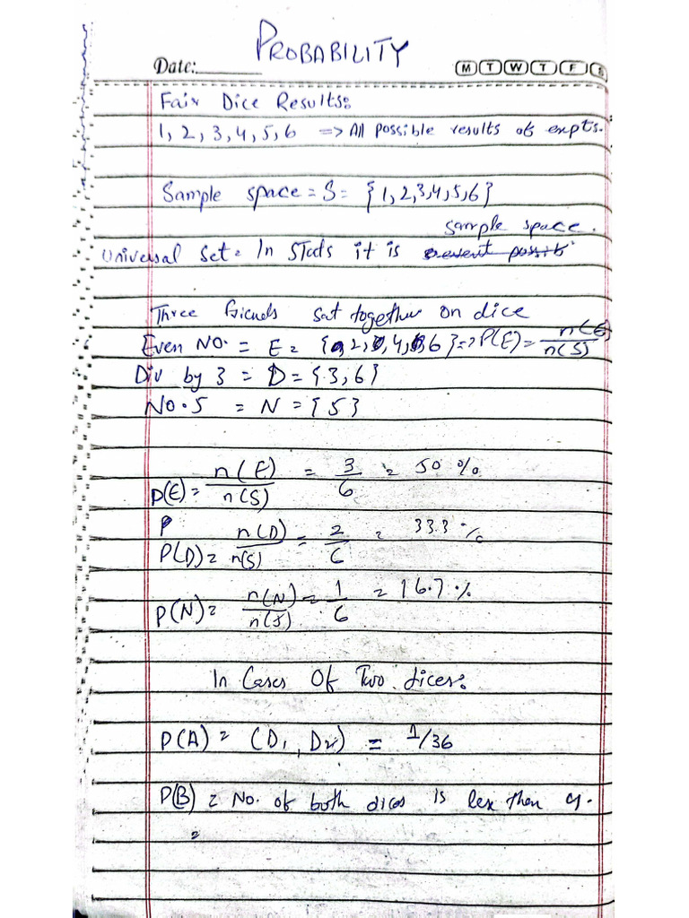 States After Mids Probability | PDF