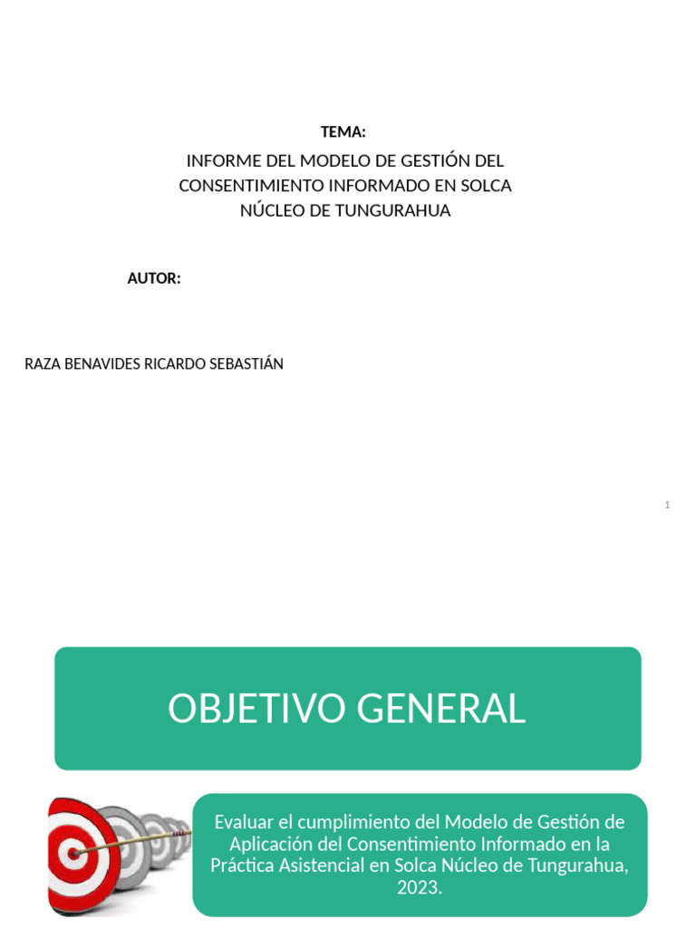 Evaluación del Consentimiento Informado en SOLCA | PDF | Consentimiento ...