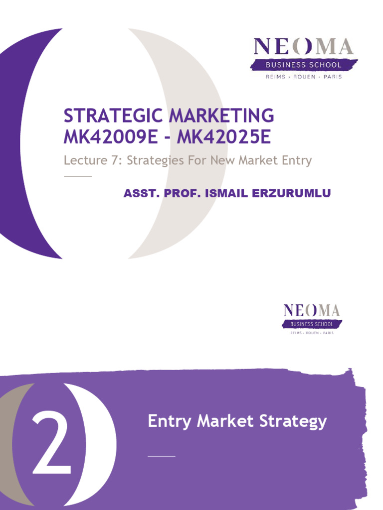 Market Entry Strategy Pdf Marketing Strategy Marketing