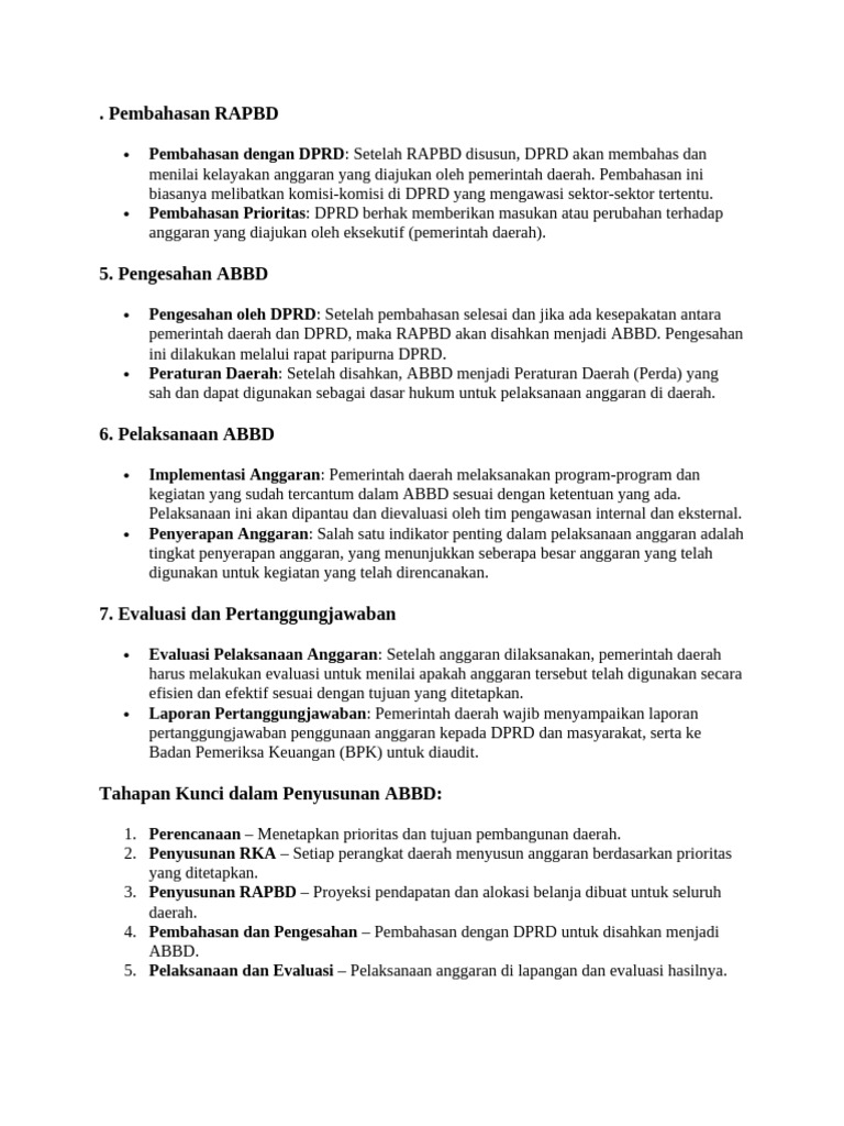 Proses Penyusunan dan Evaluasi ABBD | PDF