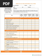 ISAA QUESTIONNAIRE | PDF | Autism | Nonverbal Communication