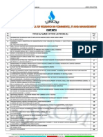 Abstracts of Vol-1 Issue-4 of International Journal of Research in Commerce, IT & Management