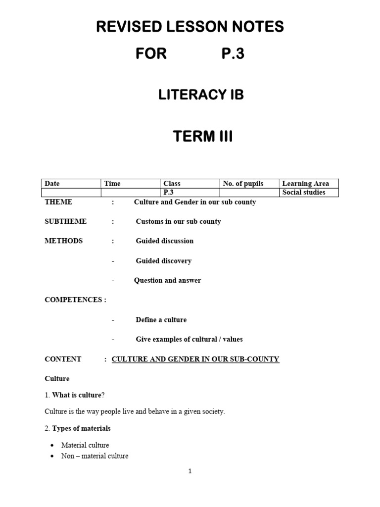 Marriage Concepts for Primary 3 Students | PDF | Marriage | Family
