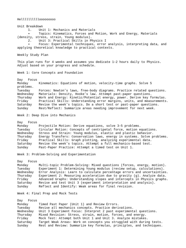 Note 12 Dec 2024 at 17 - 38 - 37 | PDF | Force | Young's Modulus