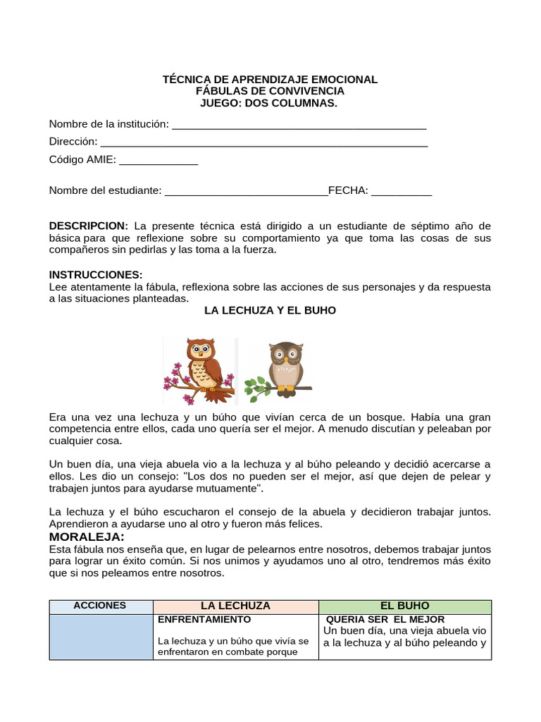 Técnica de Aprendizaje Emocional Alba | PDF | Las emociones | Sicología