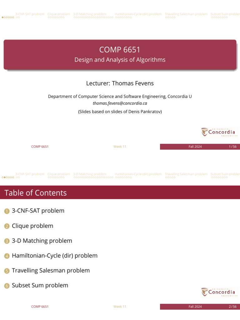 NP-Complete Problems Overview | PDF | Computational Problems ...