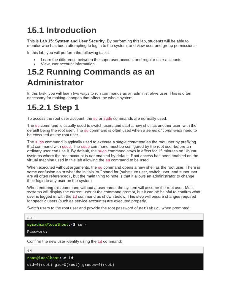 Monitoring User Login Attempts | PDF | Superuser | Sudo