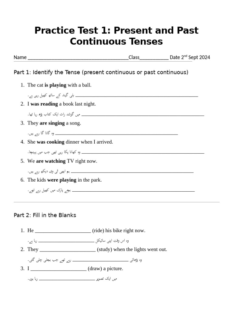 Practice Test Class 6 Pdf Linguistic Typology Languages