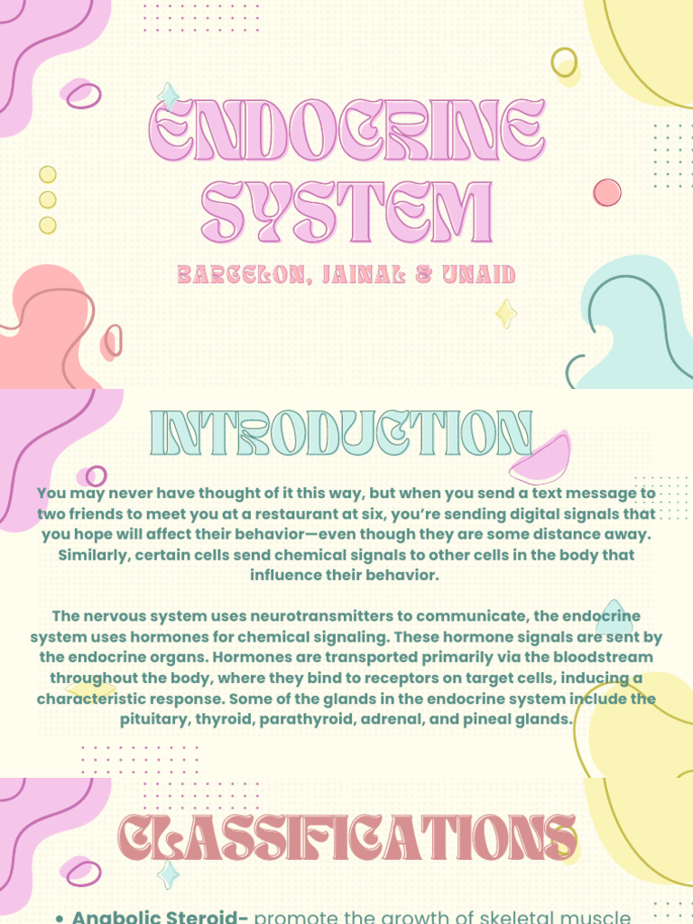 g5 Endocrine System | PDF | Hypothyroidism | Testosterone