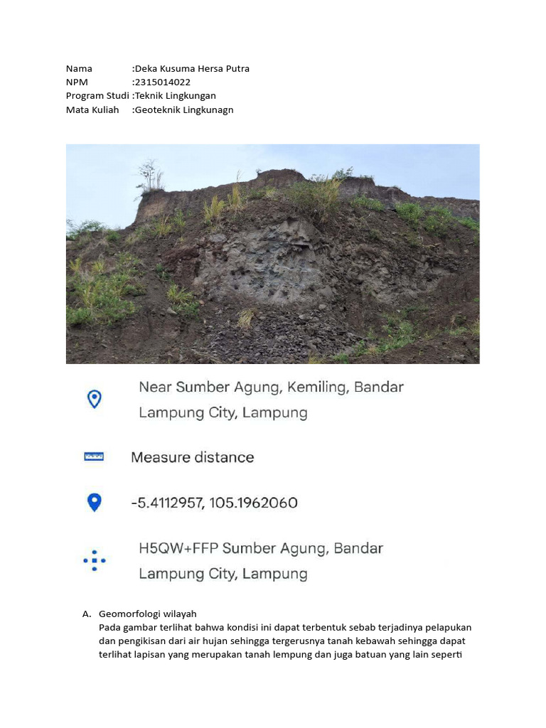 Geoteknik Tanah Lempung Pdf