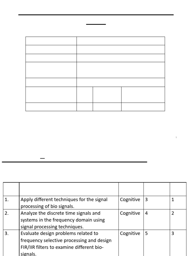 Introduction To Biosignal Processing | PDF | Analog To Digital ...